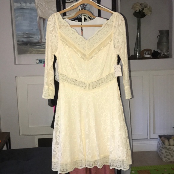 Free People Dresses & Skirts - Beautiful feminine lace dress